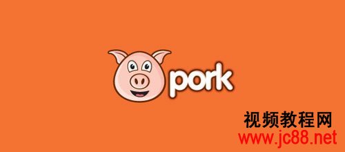 pork 猪logo