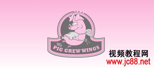 My Pig Grew Wings 猪logo