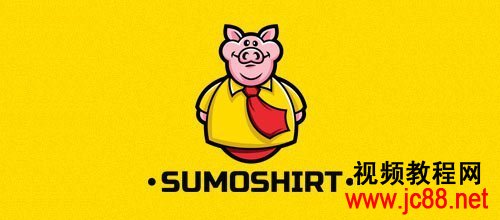 Sumoshirt 猪logo