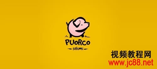 puorco 猪logo
