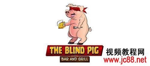 TBP Bar and Grill 猪logo